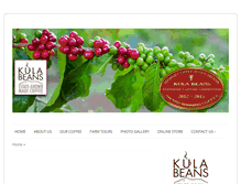 Tablet Screenshot of kulabeans.com